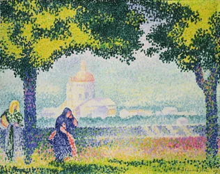 Die Kirche Santa Maria degli Angeli, 1909